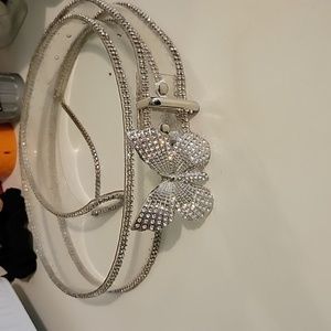 Used rue 21 butterfly diamond belt